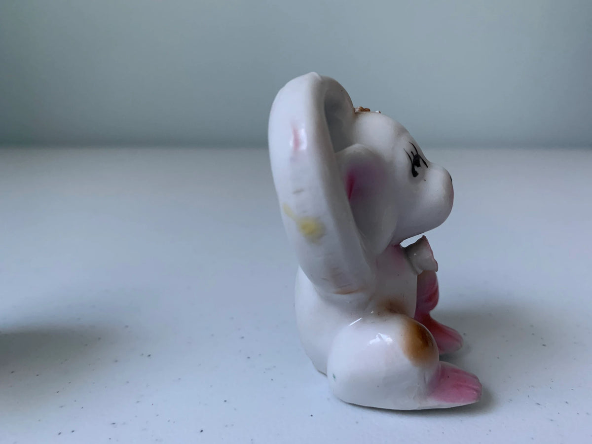 Vintage Spaghetti Porcelain Monkey Figures, Japan Monkeys in Poses Figurines, Thinking Monkey, Bashful Monkey, Surprised Monkey, Monkeys