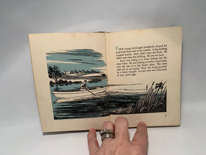 Vintage Bobby Bluegill by R W Eschmeyer, Rare 1953 Hardcover Bobby Bluegill Book, The Fisherman Press, Vintage Bobby Bluegill kids book