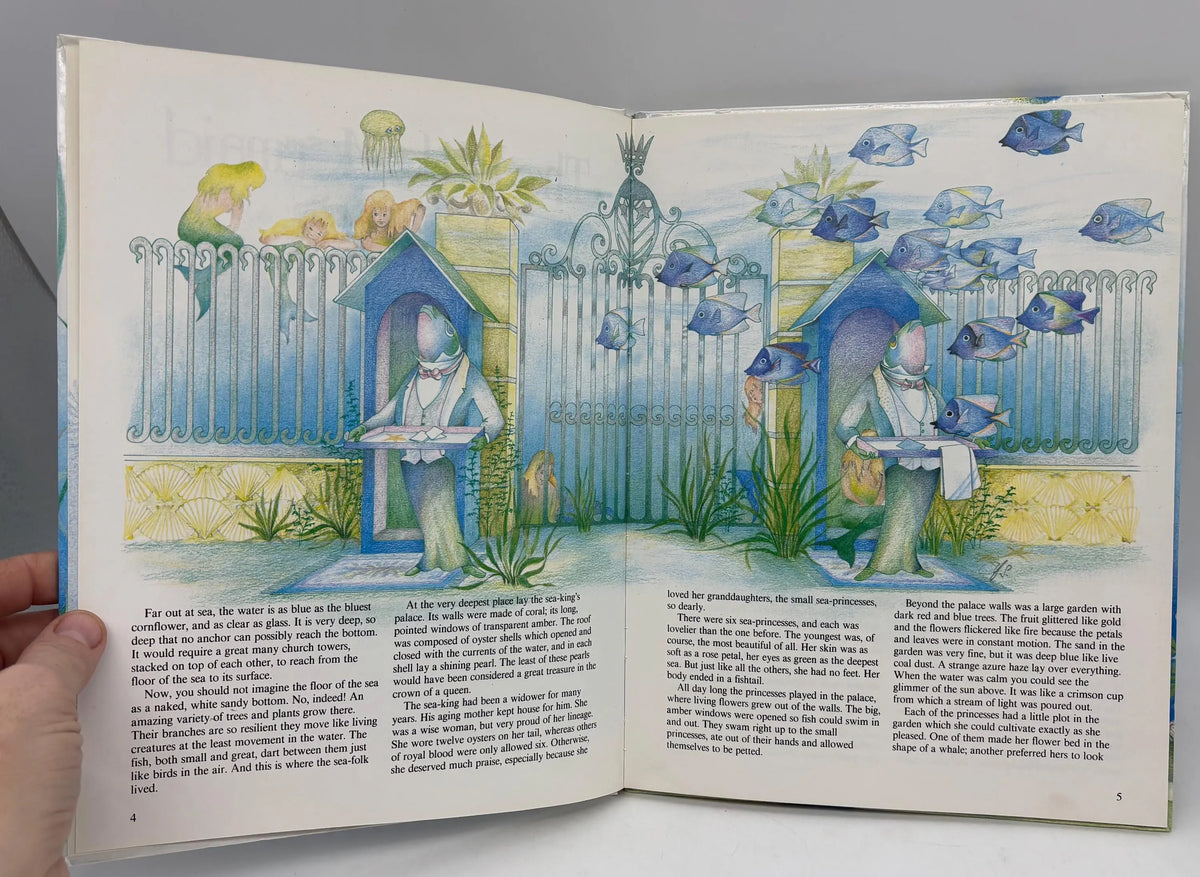 Tales of Hans Christian Andersen The Little Mermaid, 1988 The Little Mermaid By Hans Christian Andersen by Word Inc U.S. Edition Denmark