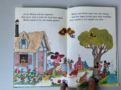 The Magic Grinder Walt Disney Productions, 1975 The Magic Grinder Random House Book Club Edition, Wonderful World of Reading Disney Book