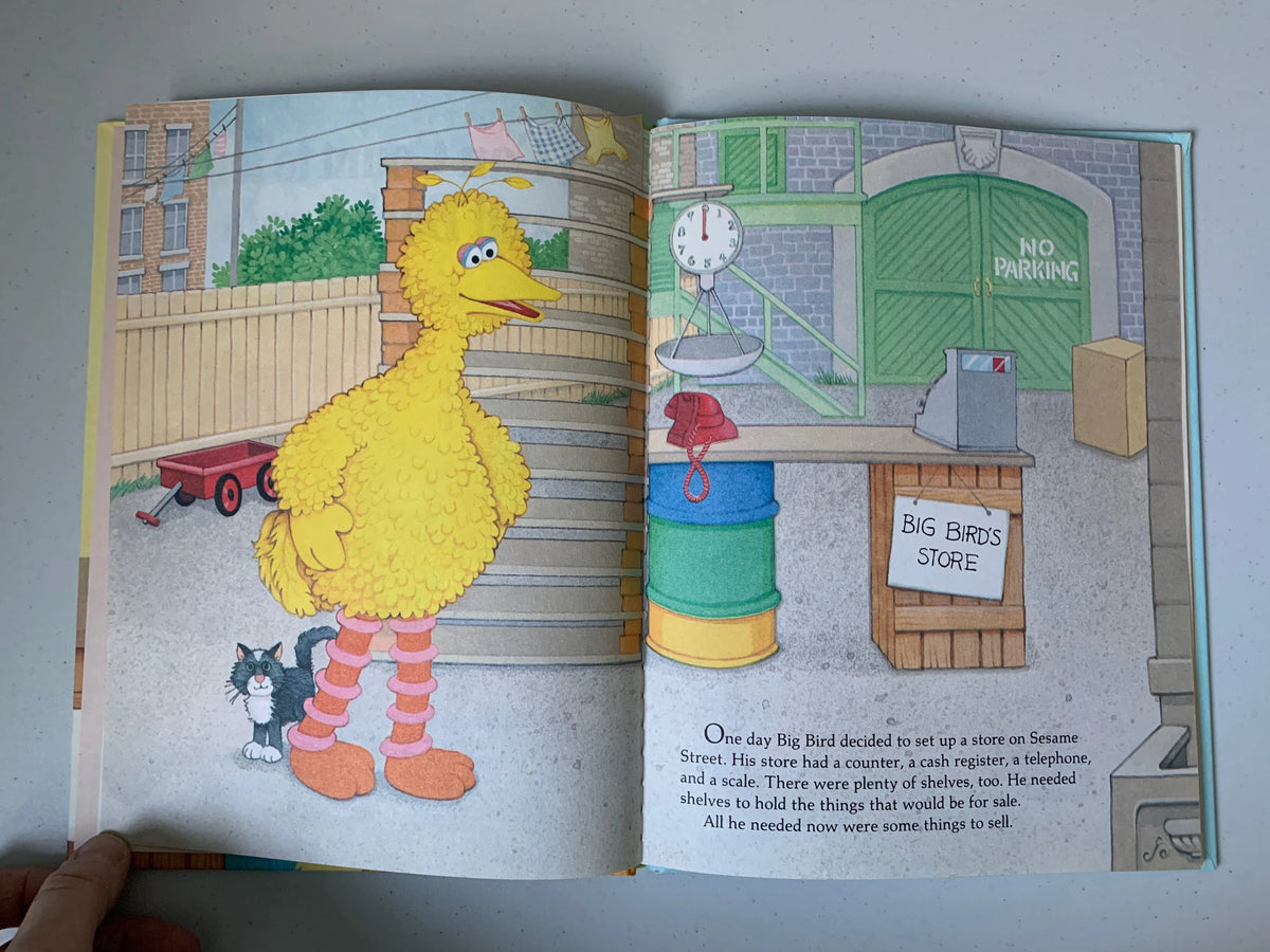 Vintage I Can Count to Ten and Back Again, Sesame Street Book Club, 1985 Sesame Street Muppets, Jim Hensons Sesame Street Muppets, Sesame St