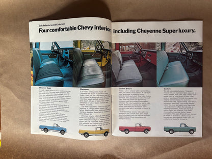 1972 Chevrolet Trucks Brochure, 1972 El Camino Brochure, Chevy Blazer Brochure, 1972 Chevrolet Suburban Brochure, 1972 Chevrolet Cheyenne