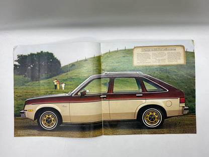 The 1981 Chevette Brochure, Vintage 1981 Chevette Dealership Brochure, Chevette Scooter Hatchback Coupe Brochure 1981, 1981 Chevy Chevette