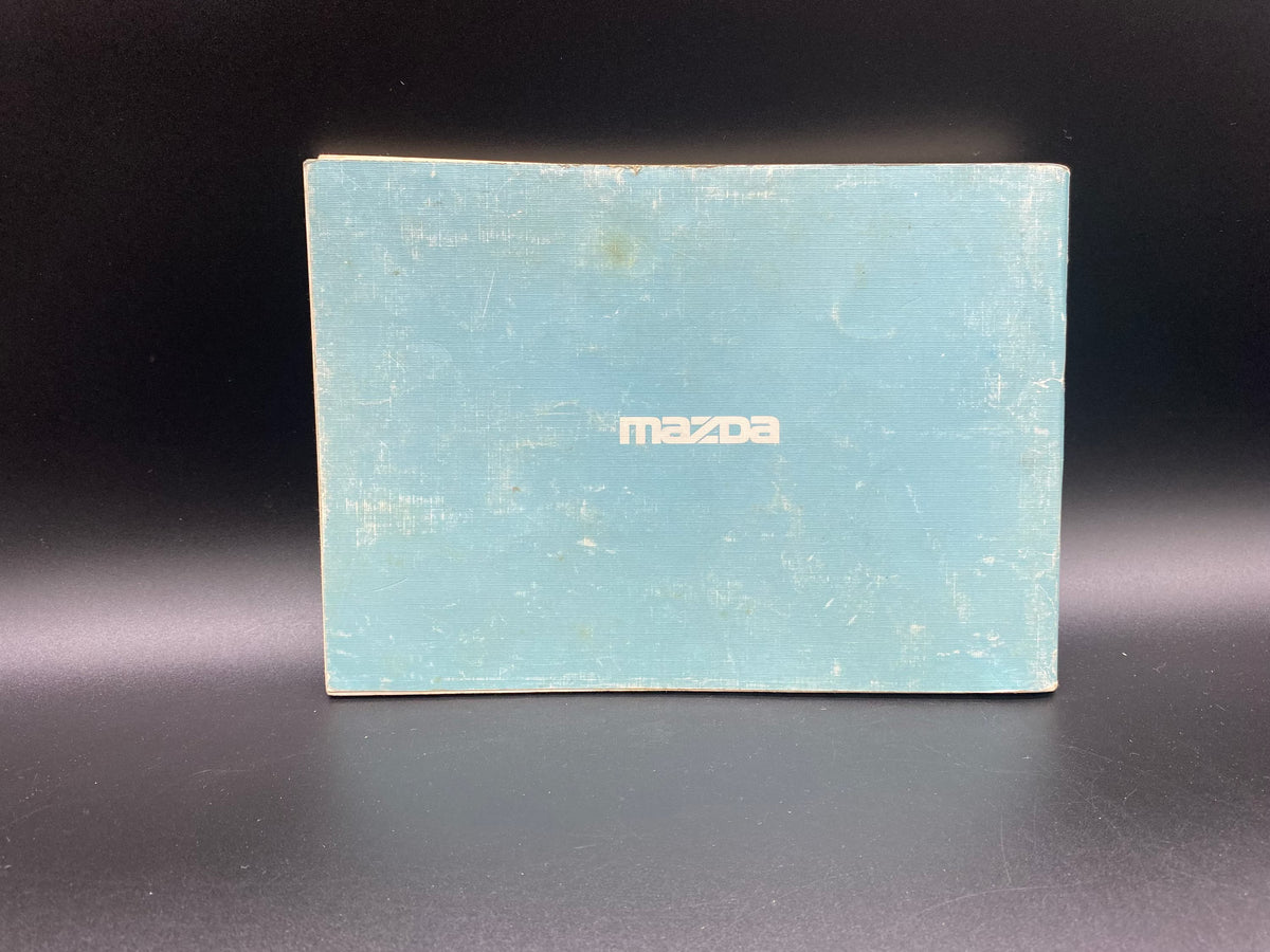 1982 Mazda 626 Owners Manual, Vintage 1982 Mazda 626 Owner’s Manual, 82 Mazda 626 Conduite et Entretien, Toyo Kogyo Co Ltd, Mazda 626 Manual