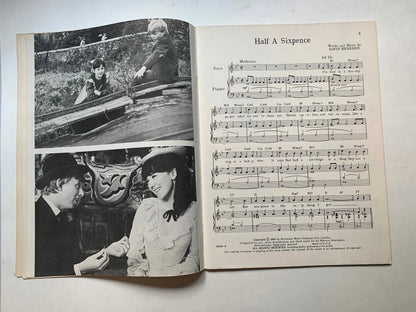 Half a Sixpence Vocal Selection, Paramount Pictures Presents Tommy Steele in Half a Sixpence Music and Lyrics by David Heneker, Movie Music