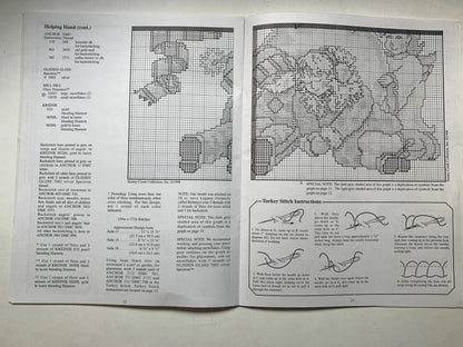 Stoney Creek Collection Cool Friends Cross Stitch Pattern Book, Book 211, Snowman Cross Stitch Patterns, Snowman Embroidery