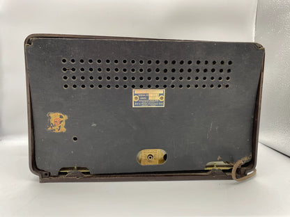 RCA Victor 531F Bakelite Short Wave Radio, Rare 1949 RCA Victor Tube Radio, Tabletop Rca Victor Short wave Radio, His Masters Voice Emblem