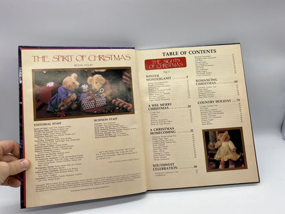 Leisure Arts Presents The Spirt Of Christmas Creative Holiday Ideas Book 4, 1990 The Spirit of Christmas Book 4, Vintage Christmas Crafts