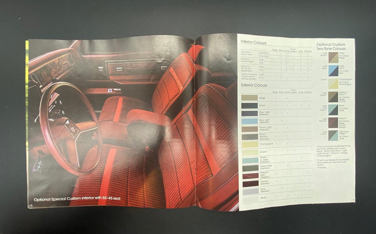 1981 Chevrolet Monte Carlo Brochure, 1981 Monte Carlo Chevrolet Dealer Brochure, Monte Carlo Sport Coupe Brochure, Monte Carlo Landau Coupe
