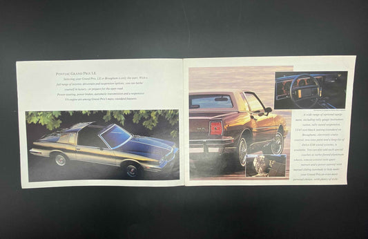 1986 Pontiac Grand Prix Bonneville Parisienne Brochure, 1986 Pontiac Grand Prix Sales Brochure, Pontiac Bonneville Brochure, 1986 Pontiac