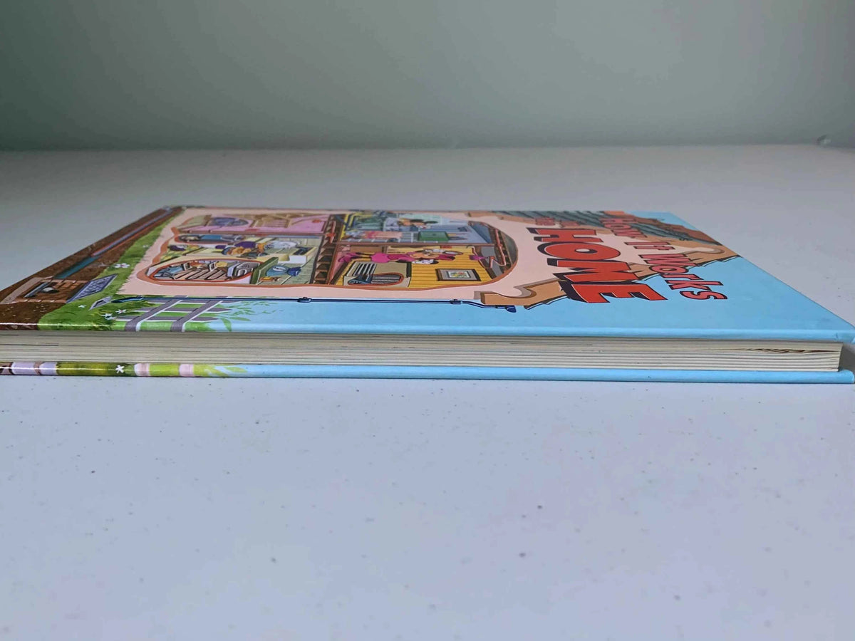 Vintage Walt Disneys How It Works in the Home, 1982 Walt Disney Productions Book, Vintage Disney Character How It Works Book, Disney Book