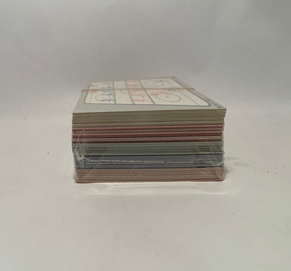 Vintage Hockey Cards, 1993 D. Gibson Hockey Coaching Index Cards New In Package, Rare Hockey Strategy Index Cards, Vintage Hockey Skill Card