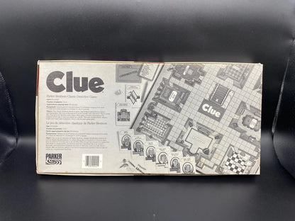 Vintage Clue Detective Game, 1986 Parker Brothers Clue Detective Game, Parker Brothers Classic Detective Game, 1986 Clue Detective Game