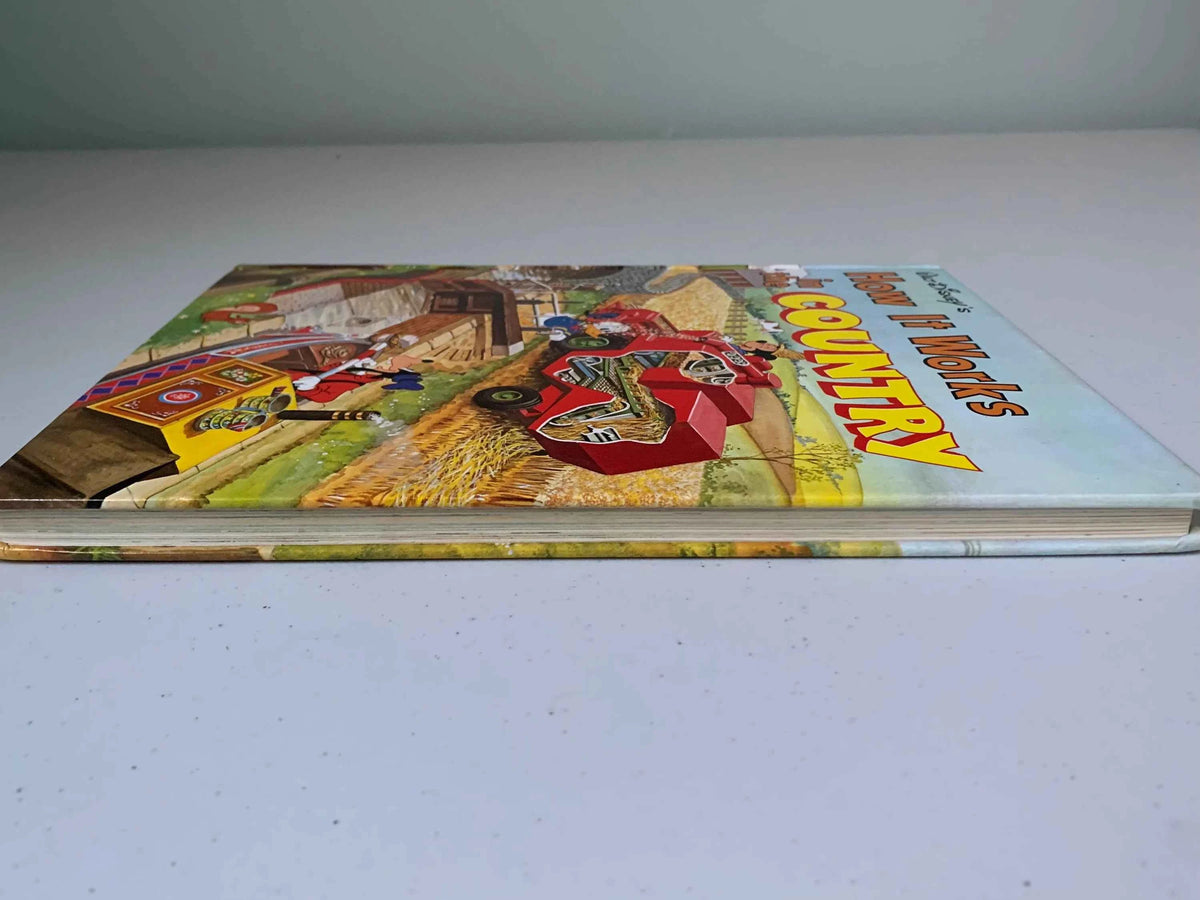 Vintage Walt Disneys How It Works in the Country, 1982 Walt Disney Productions Book, Vintage Disney How it Works Book, Vintage Disney Book