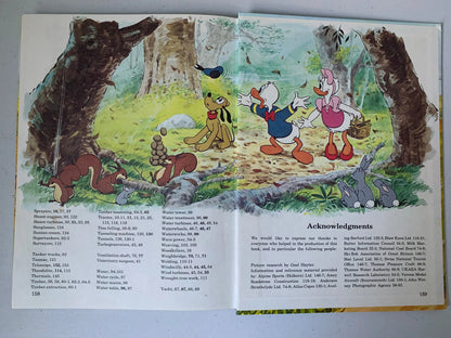 Vintage Walt Disneys How It Works in the Country, 1982 Walt Disney Productions Book, Vintage Disney How it Works Book, Vintage Disney Book