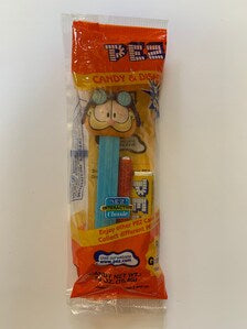 PEZ Garfield Pilot Glow in the Dark, PEZ Interactive Classic Dispenser and Candy, Aviator Garfield, Vintage Garfield Pez, Vintage Pez