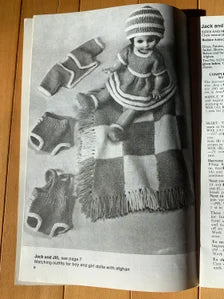Vintage Patons Beehive Just For Dolls Pattern Book, Knit Dolls Clothing Pattern, Knit Barbie Clothing Pattern, Patons Beehive Doll Clothes