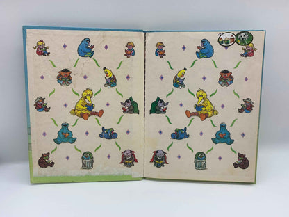Sesame Street Down on the Farm with Grover 1980, Jim Hensons Sesame Street Muppets Book, CTW Book, Vintage Sesame Street Grover Farm  Book
