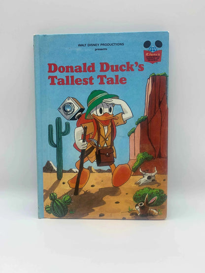Vintage Donald Duck’s Tallest Tale 1980, Walt Disney Productions Book Club Edition, 1980 Donald Duck’s Tallest Tale First American Edition