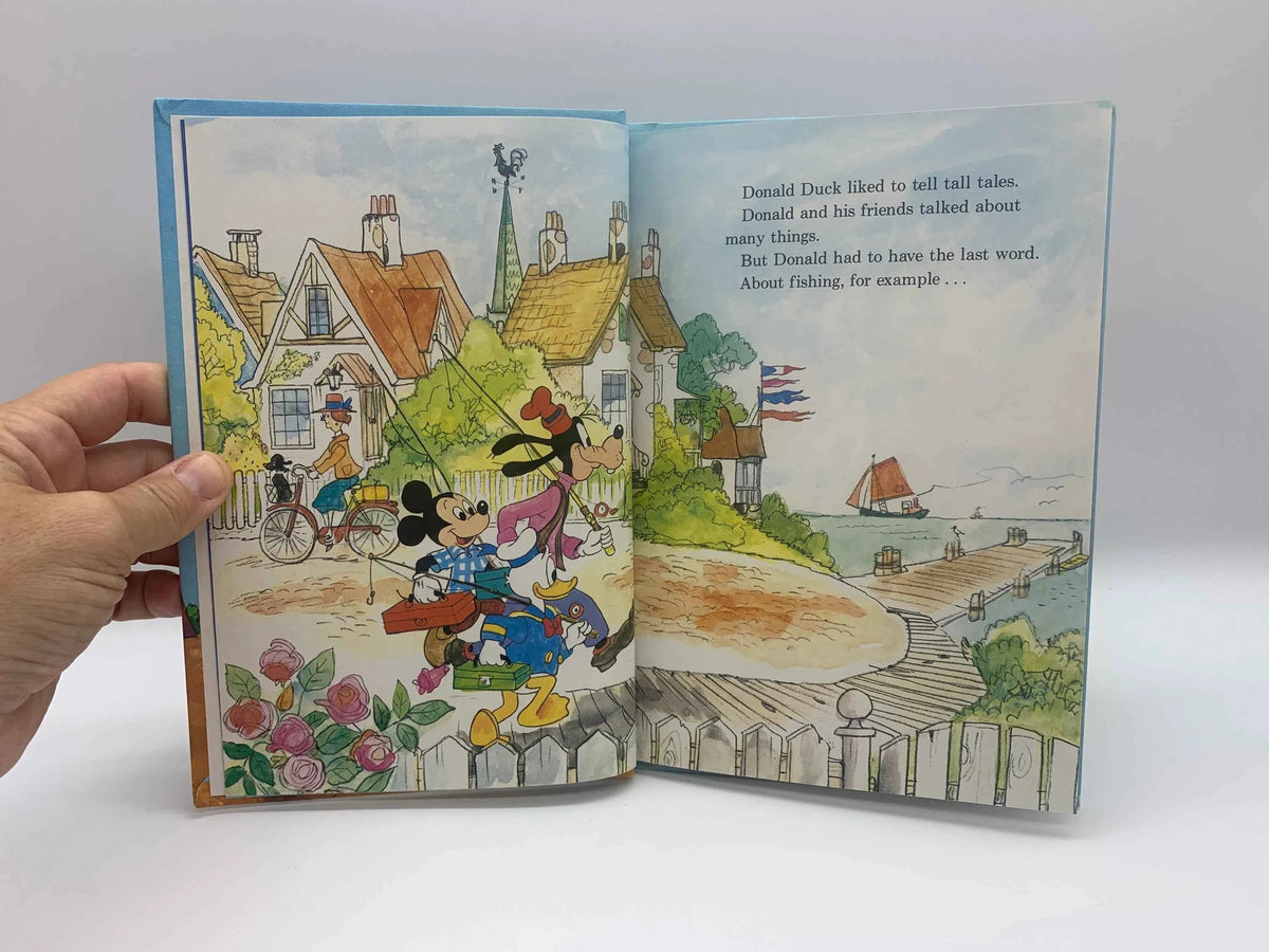 Vintage Donald Duck’s Tallest Tale 1980, Walt Disney Productions Book Club Edition, 1980 Donald Duck’s Tallest Tale First American Edition