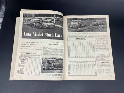 Speed Age November 1952 Vol. 6 No. 7, Speed Age The Complete Automotive Magazine November 1952, Speed Age Cover 252MPH Hot Rod November 1952