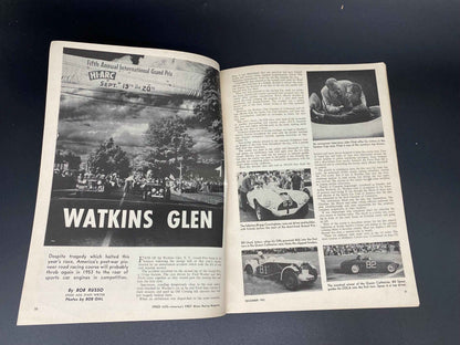 Speed Age December 1952 Vol. 6 No. 8, Speed Age The Complete Automotive Magazine December 1952, Speed Age Cover Italmeccanica December 1952