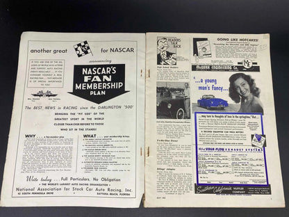 Speed Age May 1952 Vol. 6 No. 1, Speed Age The Complete Automotive Magazine May 1952, Speed Age May 1952 Mel Tormé in Jaguar XK129 Cover