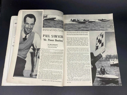 Speed Age May 1952 Vol. 6 No. 1, Speed Age The Complete Automotive Magazine May 1952, Speed Age May 1952 Mel Tormé in Jaguar XK129 Cover