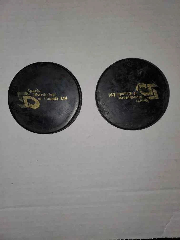 Vintage Koho Hockey Pucks, Made in Czechoslovakia Hockey Pucks, Vintage Koho Hockey, Vintage Hockey Pucks, 1970s Hockey Pucks, Hockey Pucks