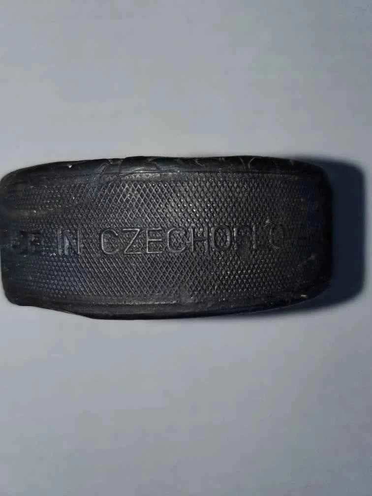 Vintage Koho Hockey Pucks, Made in Czechoslovakia Hockey Pucks, Vintage Koho Hockey, Vintage Hockey Pucks, 1970s Hockey Pucks, Hockey Pucks