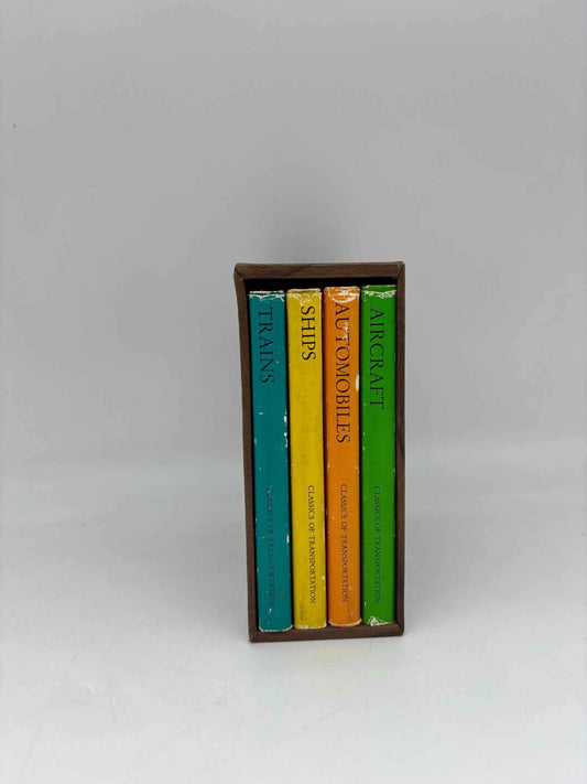 Time Life Books Classics of Transportation 4 Volume Box Set by Tre Tryckare, 1968 Time Life Books Classics of Transportation set of 4 Books