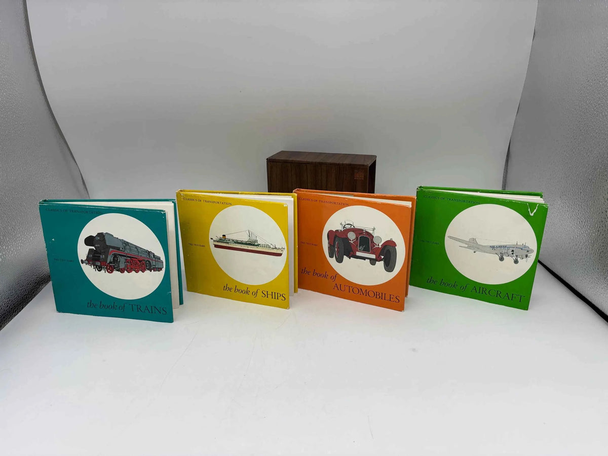 Time Life Books Classics of Transportation 4 Volume Box Set by Tre Tryckare, 1968 Time Life Books Classics of Transportation set of 4 Books