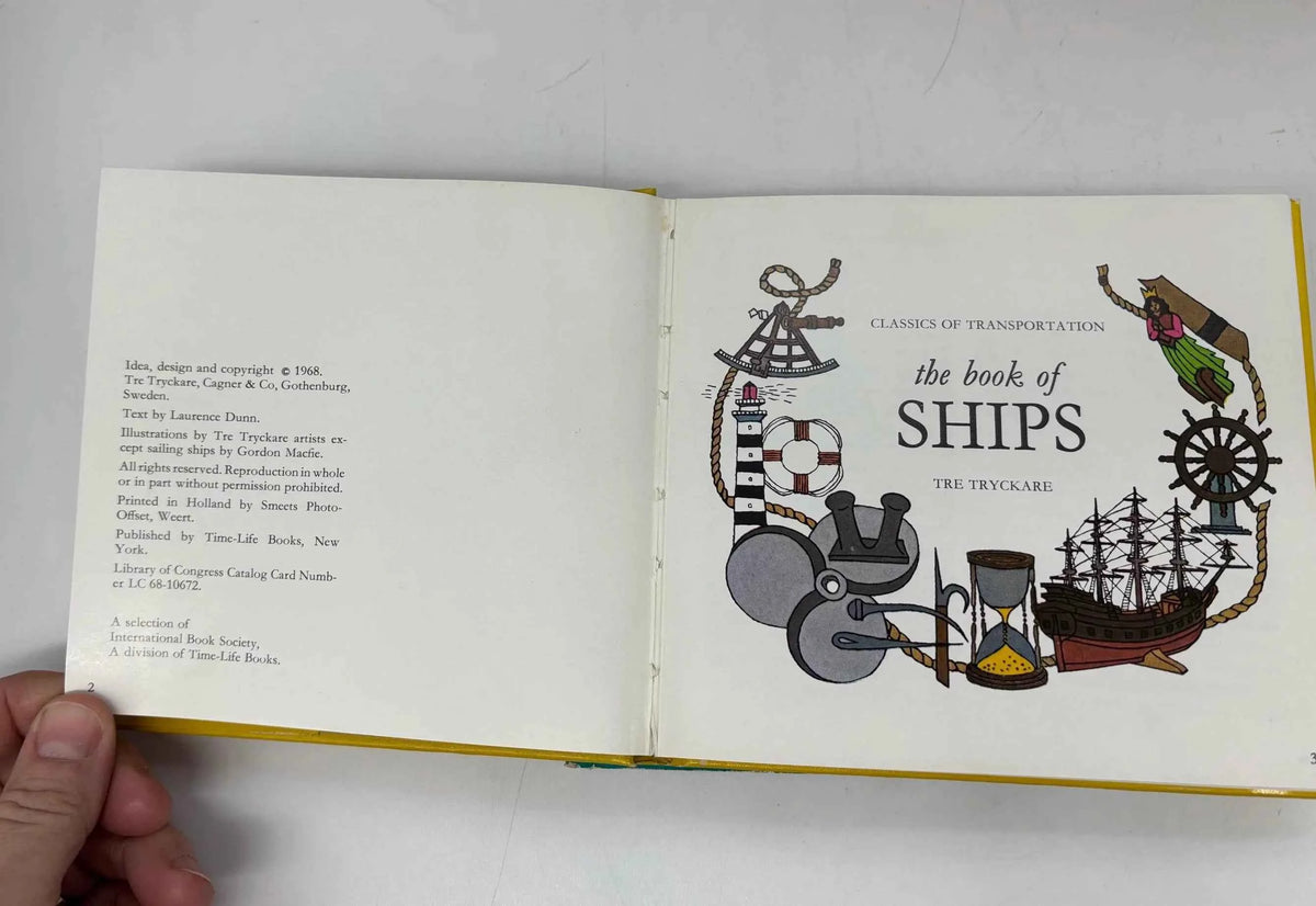 Time Life Books Classics of Transportation 4 Volume Box Set by Tre Tryckare, 1968 Time Life Books Classics of Transportation set of 4 Books