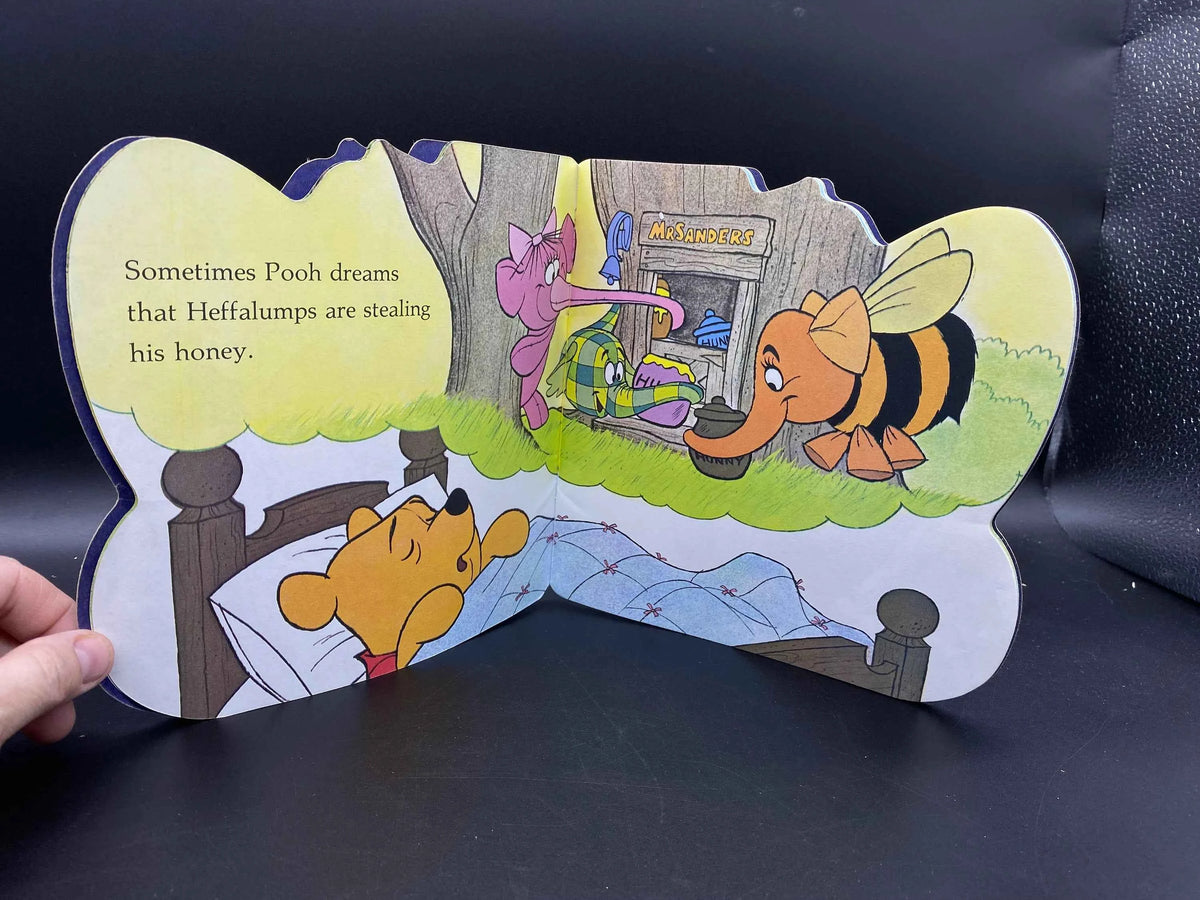 Walt Disney Presents Tigger and Winnie the Pooh Golden Shape Book, 1974 Tigger and Winnie the Pooh Golden Shape Book, Vintage Tigger Book
