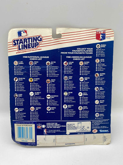 Ozzie Guillen Starting Lineup Sports Super Star Collectible Kenner 1988, Chicago White Sox Ozzie Guillen New Old Stock Figure and Card