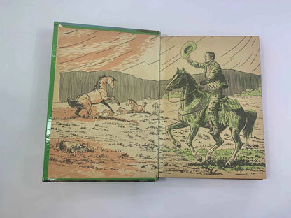 Vintage Gene Autry and the Big Valley Grab 1954, W.H. Hutchinson, Authorized Edition Gene Autry Novel, Radio and TV star Gene Autry, Cowboy