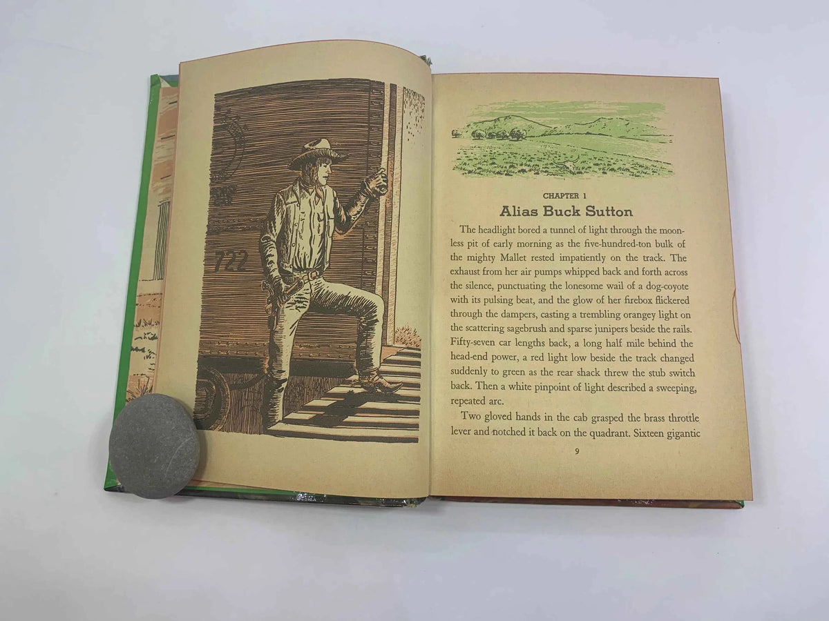 Vintage Gene Autry and the Big Valley Grab 1954, W.H. Hutchinson, Authorized Edition Gene Autry Novel, Radio and TV star Gene Autry, Cowboy