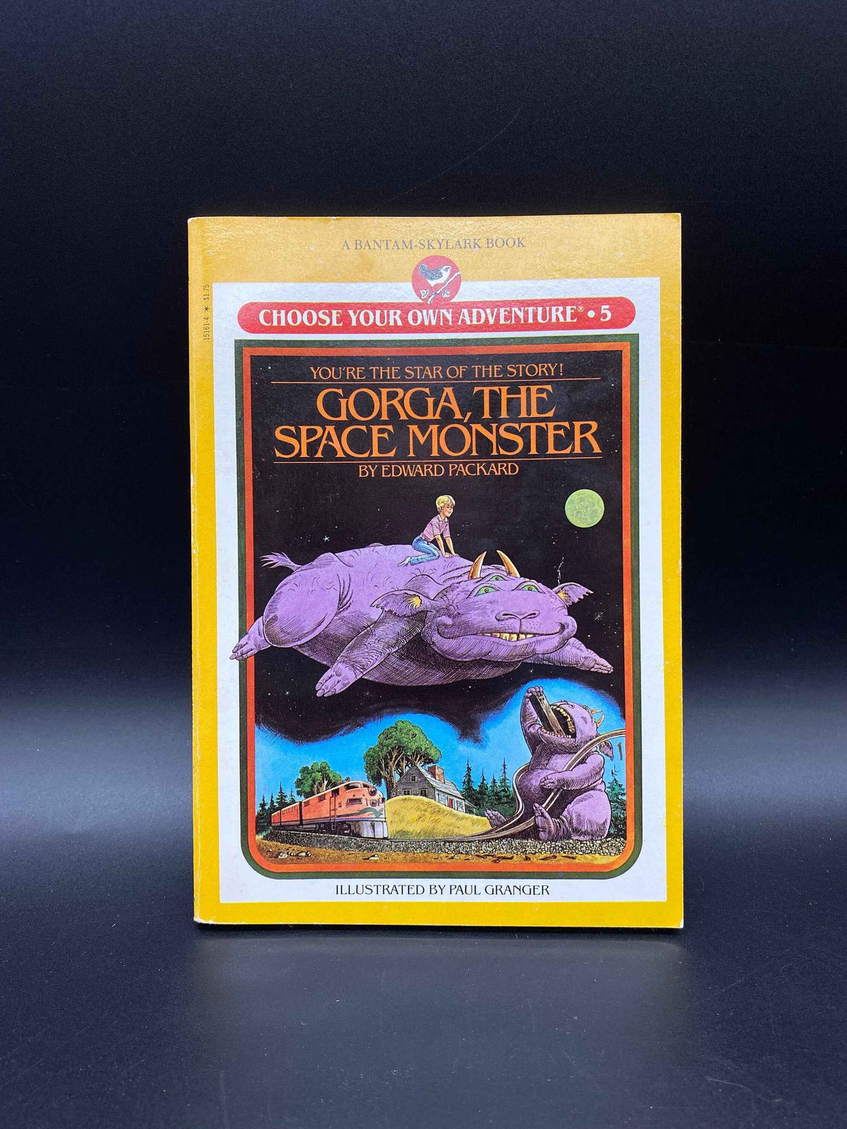 The Space Monster Gorga Book by Edward Packard Choose Your Own Adventure 5, 1982 Gorga the Space Monster Paperback Choose Your Own Adventure