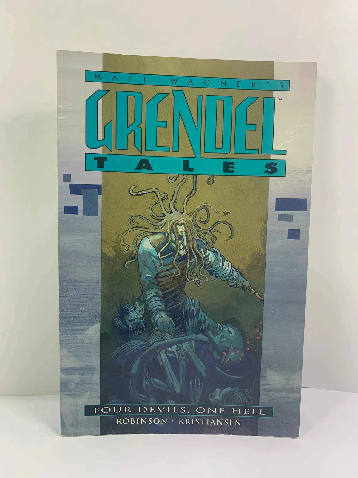 Matt Wagner’s Grendel Tales, Four Devils, One Hell, 1994 Dark Horse Comics, Grendel Tales Graphic Novel, Graphic Novel, Comic Book, Grendel