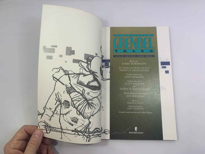 Matt Wagner’s Grendel Tales, Four Devils, One Hell, 1994 Dark Horse Comics, Grendel Tales Graphic Novel, Graphic Novel, Comic Book, Grendel