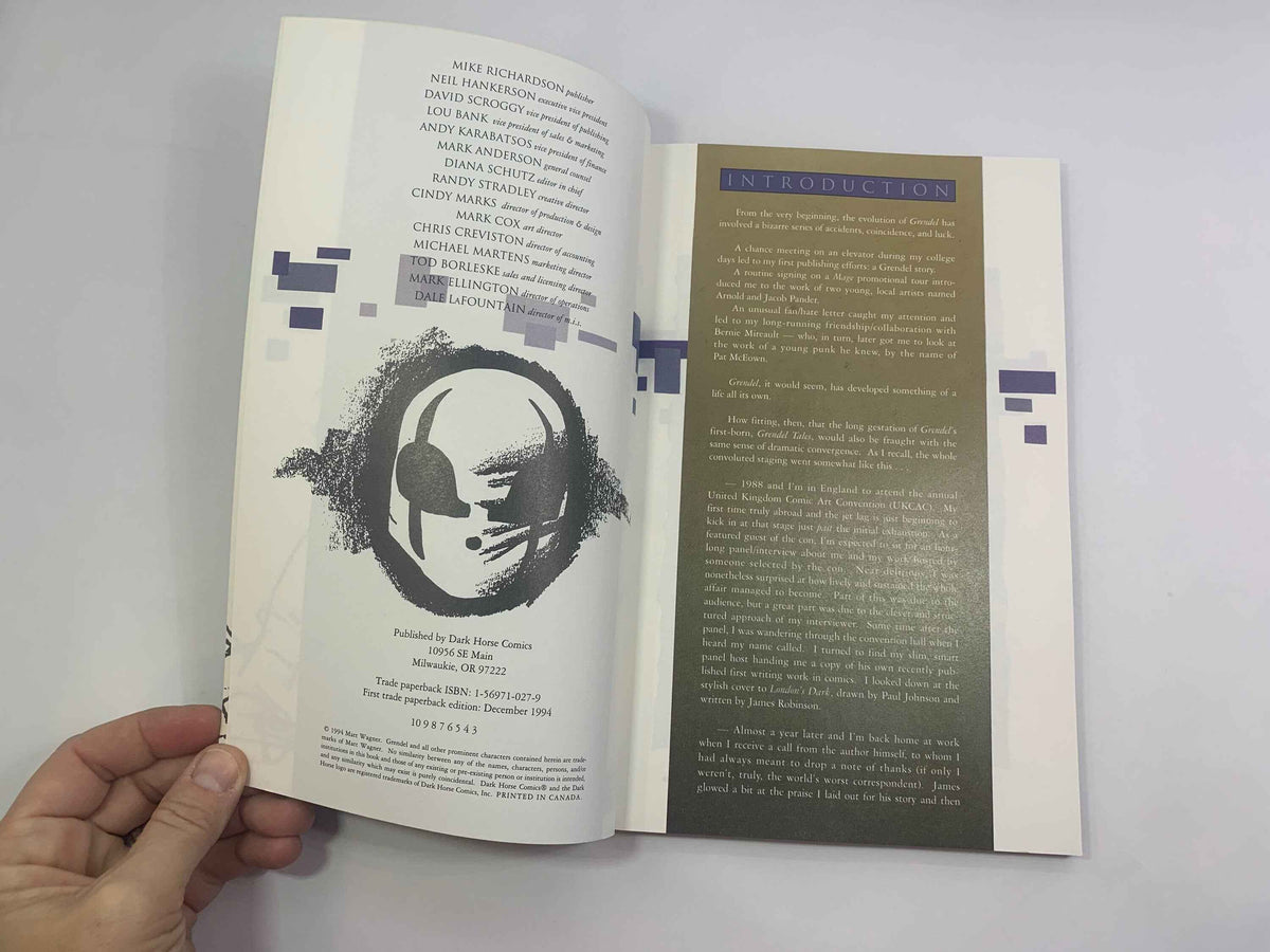 Matt Wagner’s Grendel Tales, Four Devils, One Hell, 1994 Dark Horse Comics, Grendel Tales Graphic Novel, Graphic Novel, Comic Book, Grendel