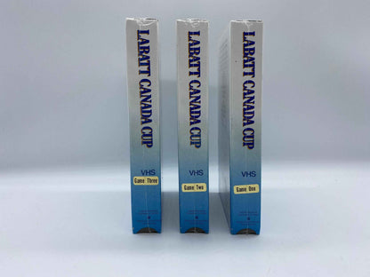 The Labatt Canada Cup 1987 The Final Series Set of 3 VHS, Rare Sealed The Labatt Canada Cup 1987 Game 1, 2, 3 Final VHS, 1987 Canada Cup VHS
