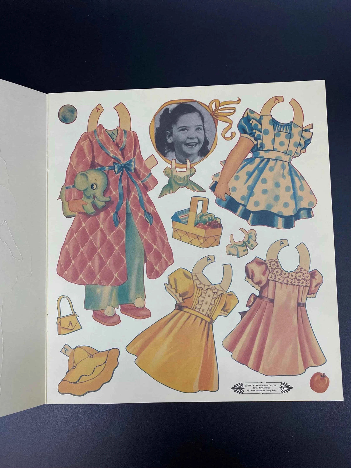 Let’s Play House with the Dionne Quints Cecile Book 1 & Let’s Play House with the Dione Quints Annette Book 2, Dionne Quints Paper Dolls