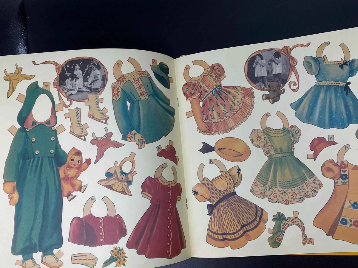 Let’s Play House with the Dionne Quints Cecile Book 1 & Let’s Play House with the Dione Quints Annette Book 2, Dionne Quints Paper Dolls