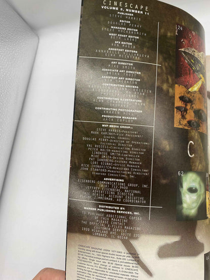 Cinescape Presents The X-Files Yearbook, Cinescape Magazine Volume 3 Number 11 97, Special Collectors Edition The X-Files Yearbook Cinescape