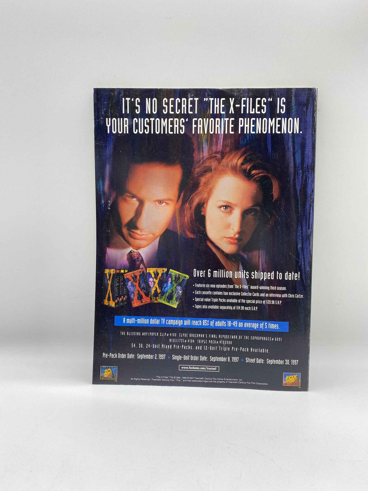 Cinescape Presents The X-Files Yearbook, Cinescape Magazine Volume 3 Number 11 97, Special Collectors Edition The X-Files Yearbook Cinescape