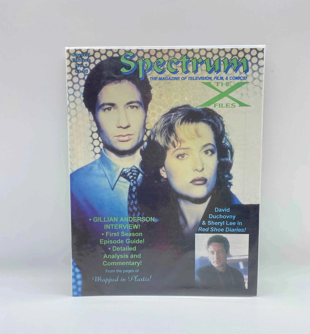 Spectrum The Magazine of Television Film & Comics Special Edition Vol 1 #1 June 1995 The X-Files, Spectrum Magazine Special X Files Cover