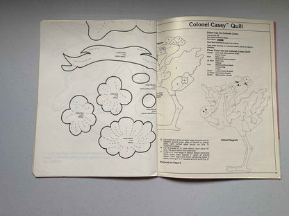 Vintage Cabbage Parch Kids Shadow Stitching, Xavier Roberts, Plaid Pattern 7859, Patterns Ready to Cut, Cabbage Patch Kids Nursery Projects