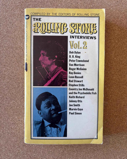 The Rolling Stone Interviews Vol. 2 Complied by the Editors of Rolling Stone, 1973 The Rolling Stone Interviews Vol. 2 Paperback, Bob Dylan
