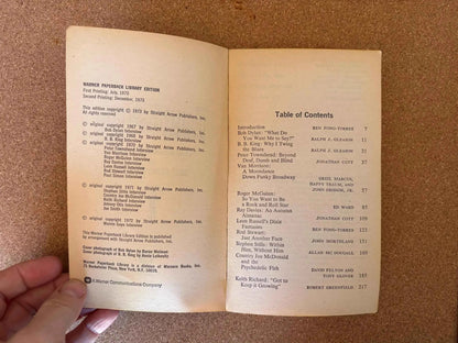 The Rolling Stone Interviews Vol. 2 Complied by the Editors of Rolling Stone, 1973 The Rolling Stone Interviews Vol. 2 Paperback, Bob Dylan